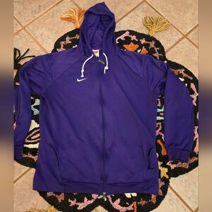 Nike Deep Purple Full-Zip Hoodie XXL